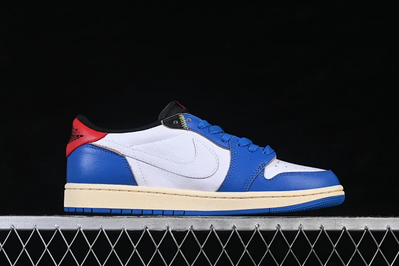 All categories Air Jordan Jordan series basketball shoes Air Jordan 1 Low Travis Scott x Air Jordan 1 Low OG AJ1 Joe 1 joint overhead hook DM7866-111